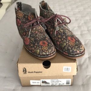 Hush puppies flowers booties